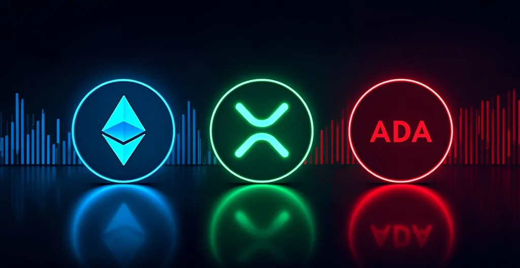 Ethereum, XRP and Cardano Stay Range-Bound as XRP Shows the Strongest Momentum