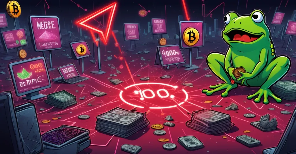 Bitcoin & Ethereum Crash: Is PEPENODE the Meme Coin Savior or a 100x Gamble?