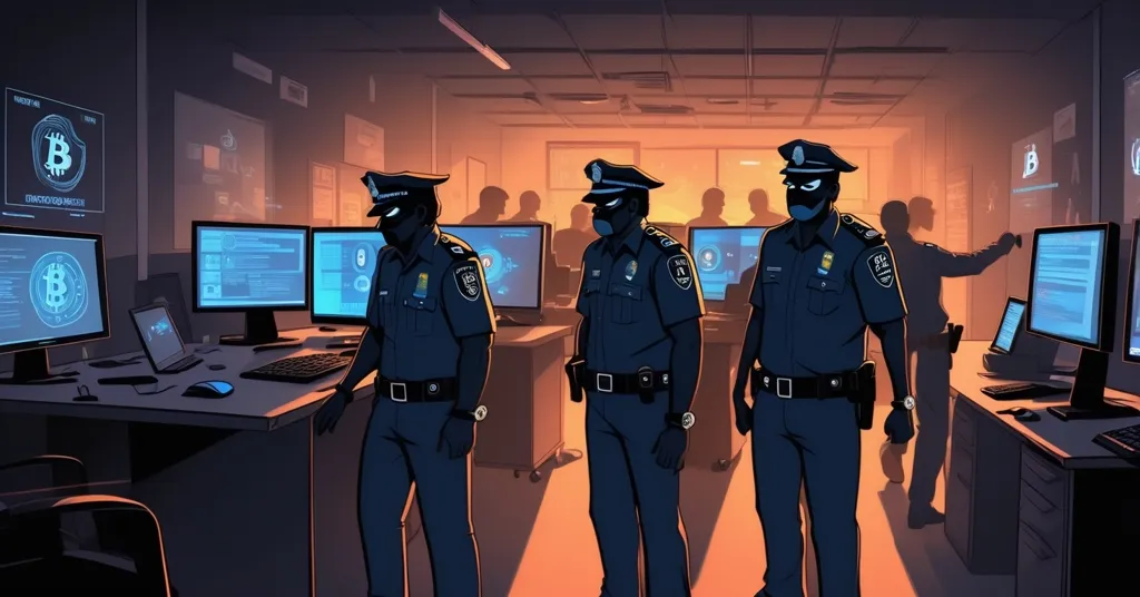 Indian Police Bust Bengaluru Crypto Scam: Microsoft Impersonators Arrested in Major Raid