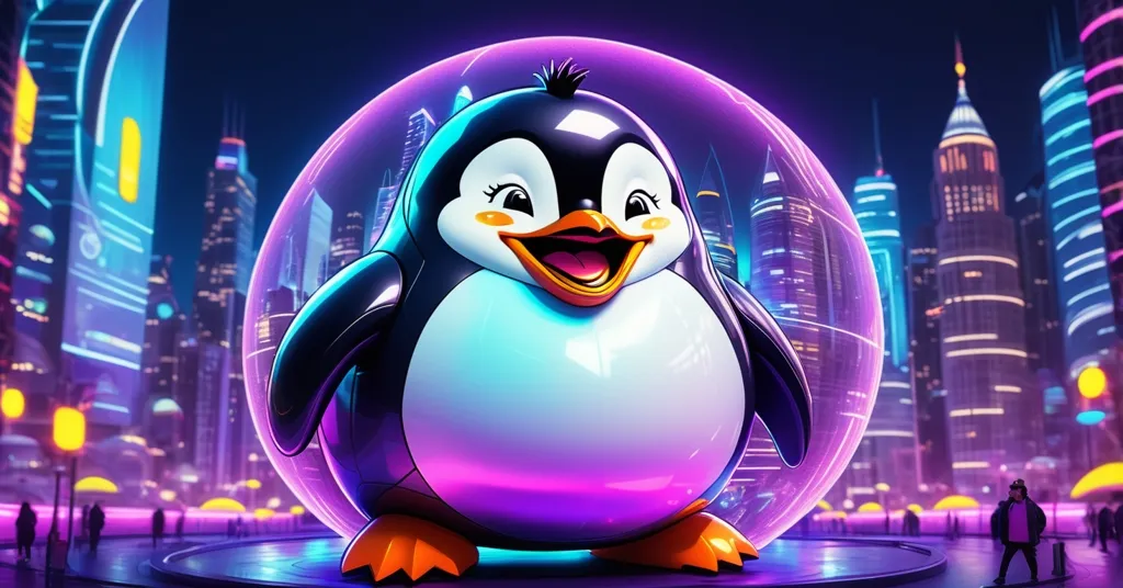 Pudgy Penguins Light Up Vegas Sphere as PENGU Token Defies Crypto Odds