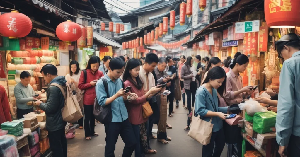 Digital Wallet Surge in Asia: Over 80% of E-commerce Payments, Cash Still Prevalent